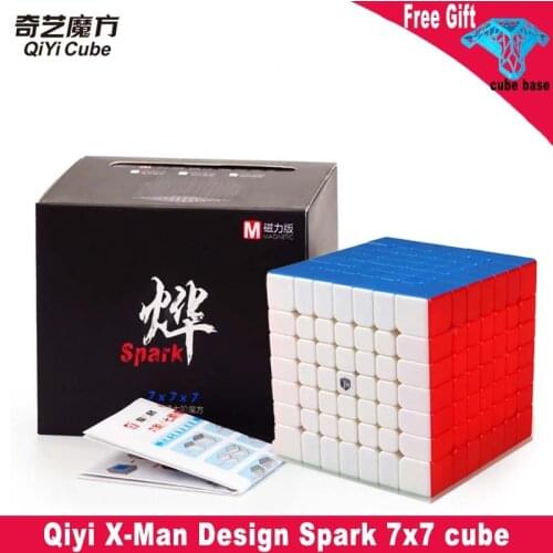 Qiyi Spark M 7x7 XMD Magic Cube Mofangge X-Man Design Magnetic Speed Cube 7x7x7 Professional Twist cubo magico Educational Toys