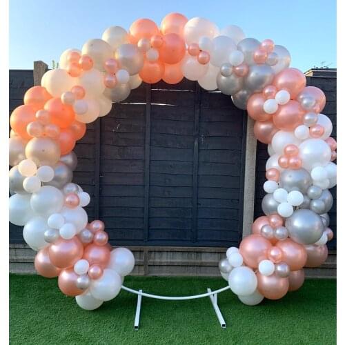 Circle wedding props birthday decor wrought iron round ring arch backdrop round arch lawn artificial flower row stand wall shelf