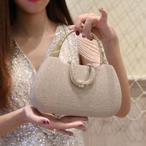Diamonds Luxury Party Handbags Bucket Design Evening Bags New Purse Rainbow Color Women Evening Bags