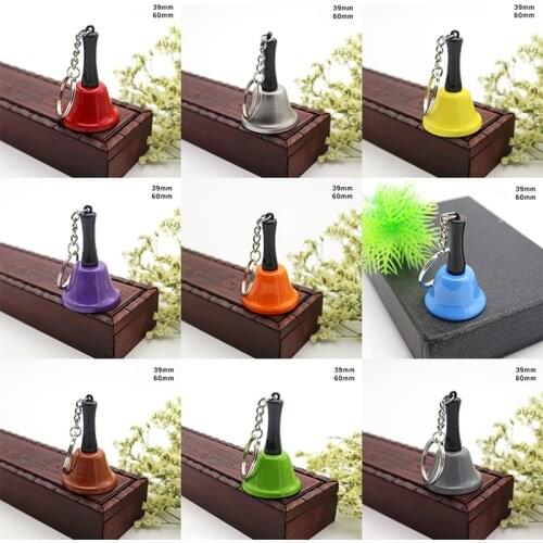 39mm Christmas Hand Bell Metal Bells Decorative Dinner Bells Educational & Educational Bells 1pc