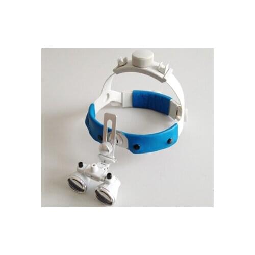 TAOS 2.5X surgical binocular dental loupes with headband with led headlight GT140