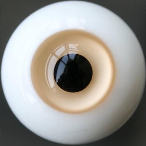 [wamami] 8mm Wheat & Antiquewhite For BJD AOD DOD Doll Dollfie Glass Eyes