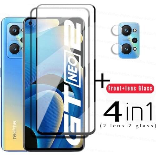 Full Cover Tempered Glass For Realme GT Neo2 Glass For Realme GT Neo2 Screen Protector For Realme GT Neo2 Camera Lens Film