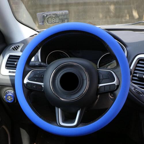 3 Colors Environmental Silicone Car Steering Wheel Protection Cover for Ford Focus 2 For New Focus 3 4 2009-2016 2017 2018 Acc