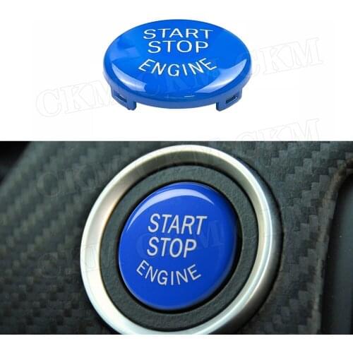 High Qaulity Auto Engine Start Stop Button Cover Cap For BMW E70 E72 E90 E91 E92 E93 E60 E61 E84 Car Accessories