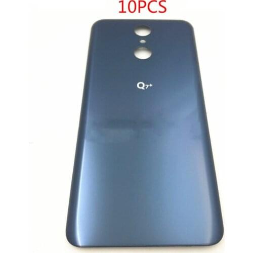 10Pcs/lot Original For LG Q7 Q7+ Battery Cover Case Back Battery Cover Rear Door back case Housing Case With Logo