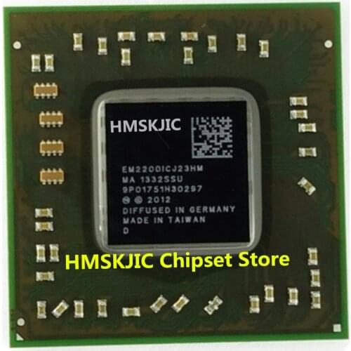 100% New EM2200ICJ23HM E1-Series E1-2200, 1.05 GHz, dual-core lead-free BGA chip with ball Good Quality