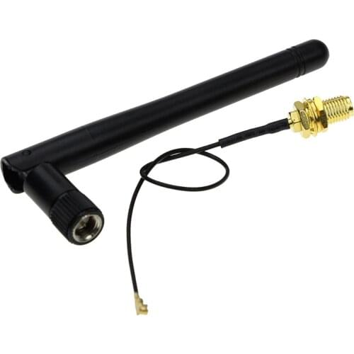 2.4G antenna folded Bluetooth wifi module ZigBee antenna SMA to IPEX feeder line 2.4GHz Antenna