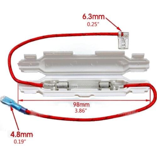 5KV 0.85A High Voltage Fuse for Microwave Ovens Universal Fuse Holder K1AD