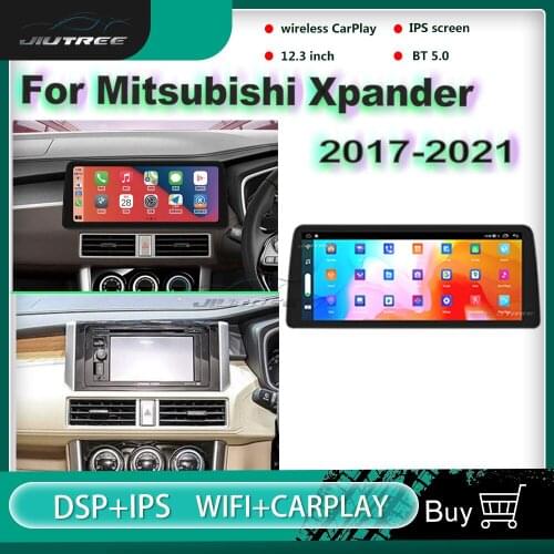 2 Din 12.3 Inch 128G Android Car Radio For Mitsubishi Xpander 2017-2021 Auto Stereo Multimedia Player GPS Navigation Head Unit