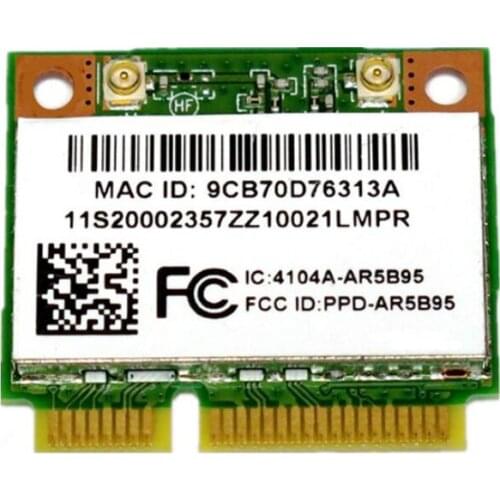AR5B95 AR9285 wireless network card For Lenovo Z370 Y460 G470 Z470 Z560 G480 computer notebook pc notebookz