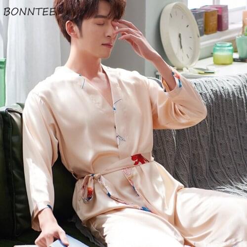 BONNTEE Men's Bathrobes