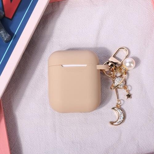 Fashion Diamond Planet Case for Airpods Earphone Protect Cover Shining Moon Bluetooth Wireless Earphone Cover For Airpods