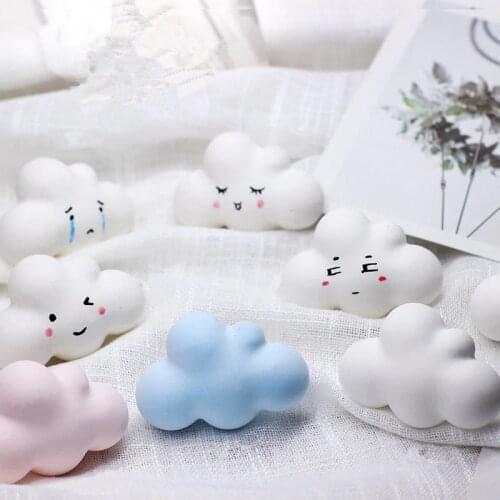 1pcs 3D Cloud Shape Chocolate Silicone Mold Mousse Fondant Ice Cube Pudding Candy Soap Candle Molds Baking Cake Decoration Tool
