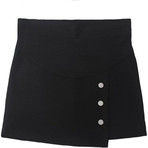 Autumn Fashion Maternity Skirts Winter Korean High Waist Belly Skirts for Pregnant Women Office Ladies Pregnancy Wear skirt