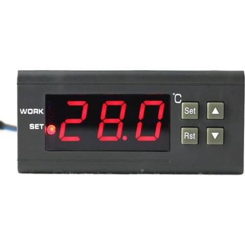 -9.9~99.9 degree 5A PID Electronic Digital Thermostat Temperature Controller Switch & 1degree Celsius Control Resolution WH1435B