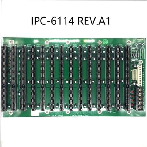 IPC Baseboard IPC-6114 REV.A1 14 Slot ISA Backplane