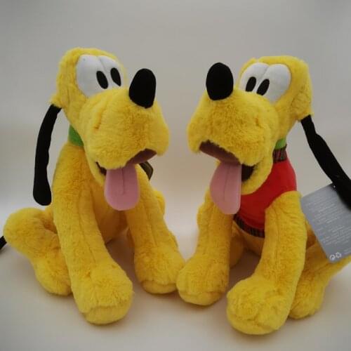 Sitting 28cm Original Mickey Mouse Clubhouse Mickeys Friend Pluto Dog Plush Toys Boy Doll For kids Gifts