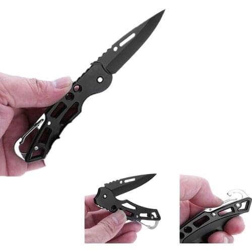 Outdoor Knife Hunting Knives Survival Tactical Mini Knife Pocket Self Defense Offensive Camping Tool Keychain Knife Tactical