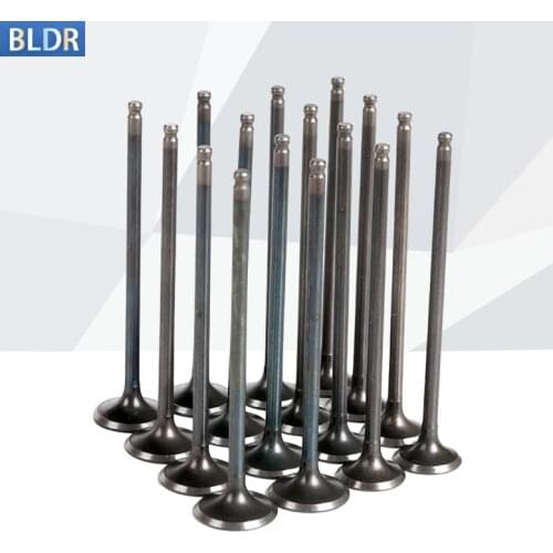 18x77.2x4mm 15.5x77.4x4mm Motorcycle Intake Valve and Exhaust Valve Stem Kit For Yamaha 1HX FZR250 FZR 250 Inlet Outlet Valve