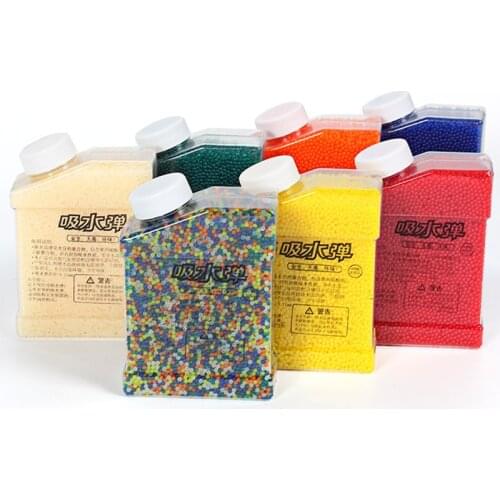 9-11mm water beads absorb water, marbles soak big beads and dry absorb crystal water beans