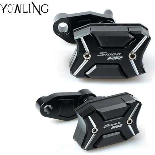 For BMW S1000RR S1000 RR 2010 2011 2012 2013 2014 2015 CNC Aluminium Motorcycle Frame Slider Fairing Guard Crash Pad Protector