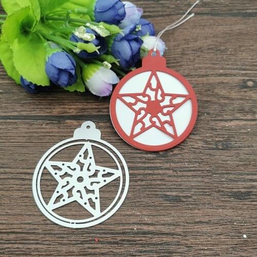 AOKEDIY Pentagram bookmark Metal Cutting Dies Stencils For DIY Scrapbooking Decorative Embossing Handcraft Die Cutting Template