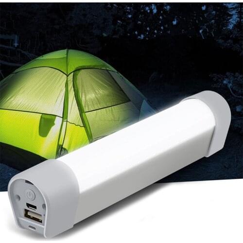 Emergency Led Light Magnetic LED Portable 4 Modes dimmer night light USB Rechargeable Hand flashlight Outdoor Camping Tent Light