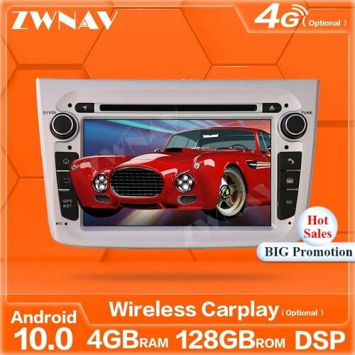 128G Wireless Carplay Android Screen Car Multimedia Player For Alfa Romeo GPS Navigation Auto Audio Radio Music Stereo Head Unit