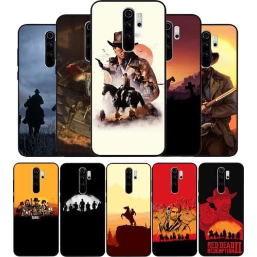 Game Red Dead Redemption 2 Phone Case For Xiaomi Redmi note 9 8 7 6 5 4 Pro S for redmi 4A 4X 5 Plus 5A 7A Cover