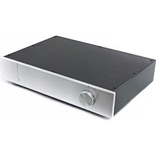 BZ4308A full aluminum shell front stage shell amplifier chassis case 430*80*308mm box