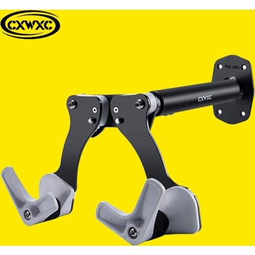 CXWXC Bike Wall Mount Horizontal MTB Road Bicycle Rack Wall Hanger Hooks Holder for Garage Indoor Bike Storage Repair Stand
