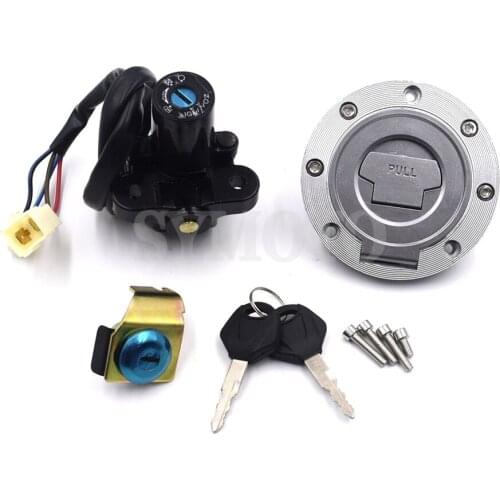For Yamaha MT-01 2005-2009 YZF R1 2004-2014 YZF R6 2006-2016 Motorcycle Fuel Gas Cap Ignition Switch Seat Lock with Key Kit