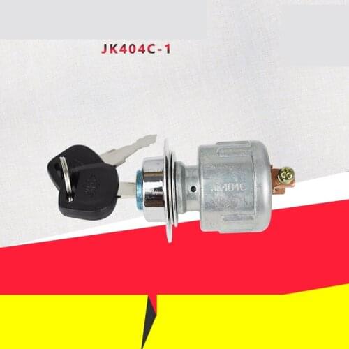 FORklift electric door switch start switch earth brand start switch key preheat switch JK404C Quality accessories