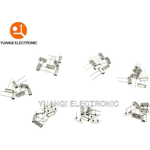 HC-49S Crystal Oscillator electronic Kit resonator ceramic quartz resonator hc-49 DIP 7 kinds X 5pcs 4 8 12 16 20 25 32.768 MHZ