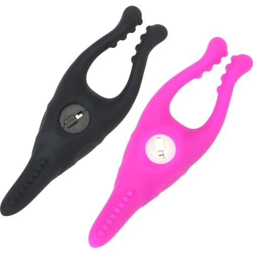 IKOKY Female Masturbator G-spot Rabbit Clamps Vibrator Nipple Massager Sex Toys for Women Clitoris Clip Stimulator Sex Product