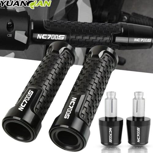 Motorcycle 7/8" 22mm Handlebar Grips End Handle Bar Cap End Plug For HONDA NC700S NC700 NC 700 X S NC 700S 700X 2015-2018 2016
