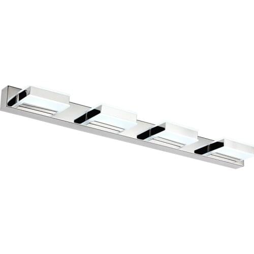 European style modern minimalist stainless steel bathroom wall lamp toilet personality creative acrylic LED mirror lamp WF1015