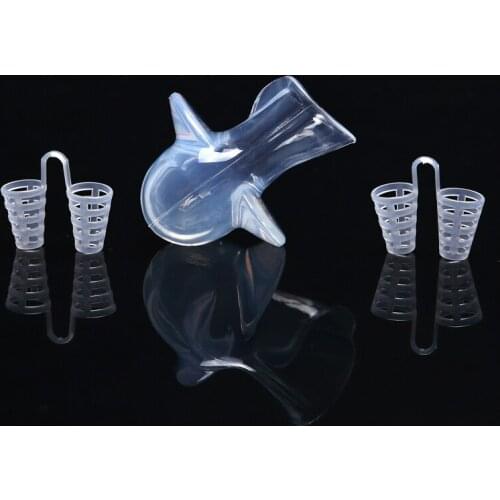 The Tongue Nose Clip Anti Snoring Nose Tongue Anti Snoring Silica Gel Stops Purifier Breathe Easier Medical Household Equipment