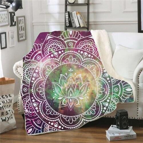 Rose Sherpa Blanket Girly Floral Bedspread Pink Blue Green Velvet Plush Cartoon Beds Blanket mantas