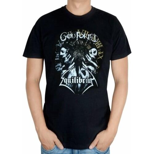 Darkrai 3 designs Equilibrium Rock Brand shirt 3D fitness Hardrock heavy Dark Metal Punk 100%Cotton black camiseta long