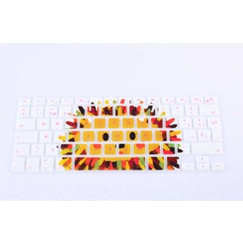 Animal Spanish Fonts Keyboard Cover Protector Silicone Skin for All MacBook Pro 13" 15" Retina for iMac & MacBook Air 13"