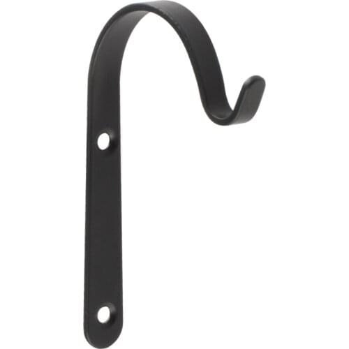 1/4/10 Pcs Hanging Basket Brackets Metal Strong Outdoor Wall Garden Hook Decoration MU8669