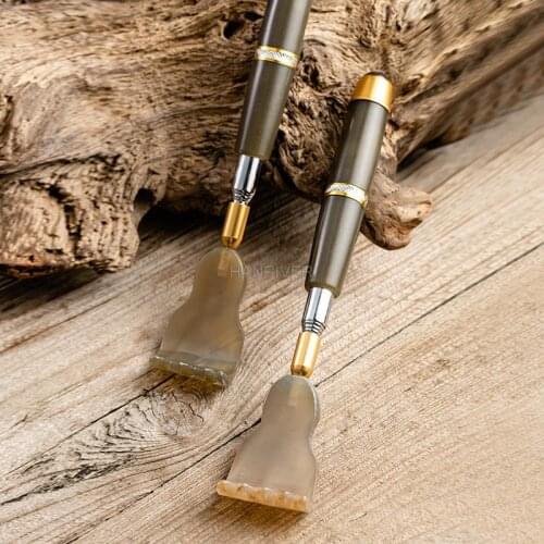 1PC Horn section 5 telescopic itch scratching one-piece metal magnetic beads telescopic pole Angle free scratching itchy