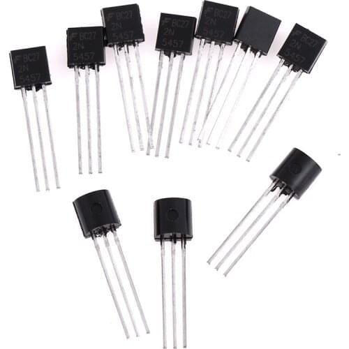 10Pcs/lot 2N5457 2N5457G TO-92 N-Channel Transistor