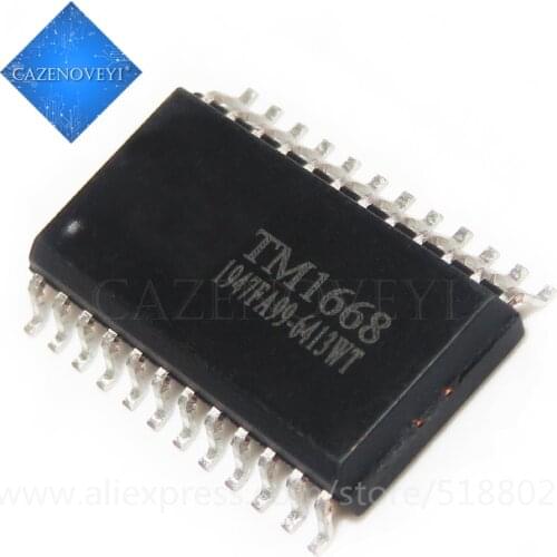 10pcs/lot TM1668 1668 SOP-24 In Stock