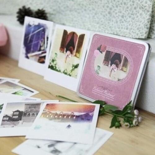 15PCS/SET Korean stationery wholesale square tinsel postcard personal exhibition fairy tale card