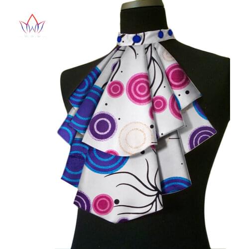 2020 African New False Collar And Bowknot Colorful Detachable Collars And Bows Women Clothes Accessories 20 Colors BRW WYb252