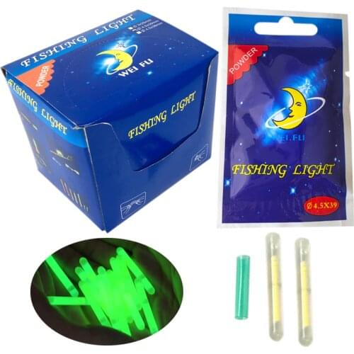 50Pcs 3.0*25mm 4.5*39mm Led Fishing Chemical Light Stick Night Tishing Aquarium Glow Sticks Fluorescent Lightstick Alarm Tool
