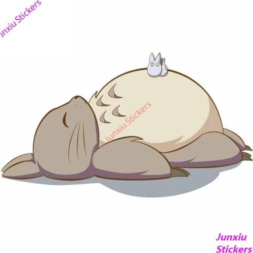 My Neighbor Totoro Car Sticker Vehicle Personality Refrigerator Bumper Window Laptop Windshield Decoration Window Decal KK13*8cm